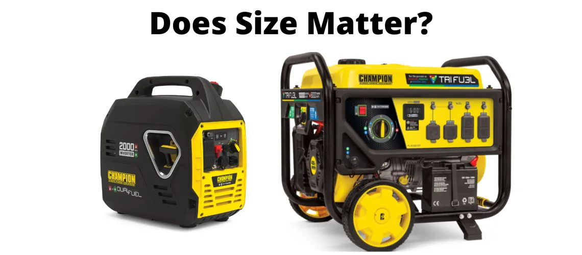what size generator do i need